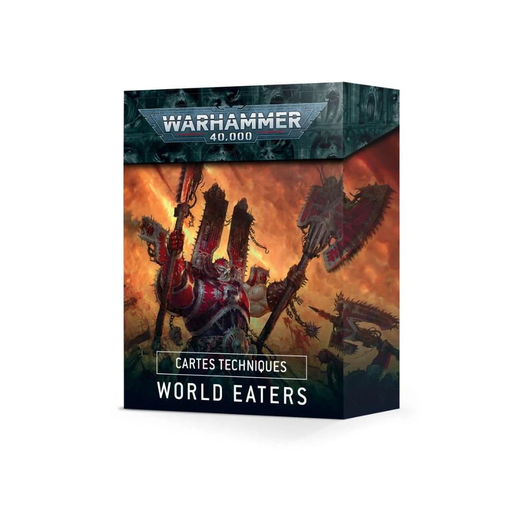 W40K : Cartes Techniques - World Eaters