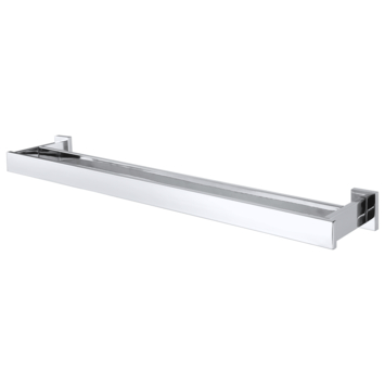 Haceka Edge dubbele handdoekhouder chroom 60cm