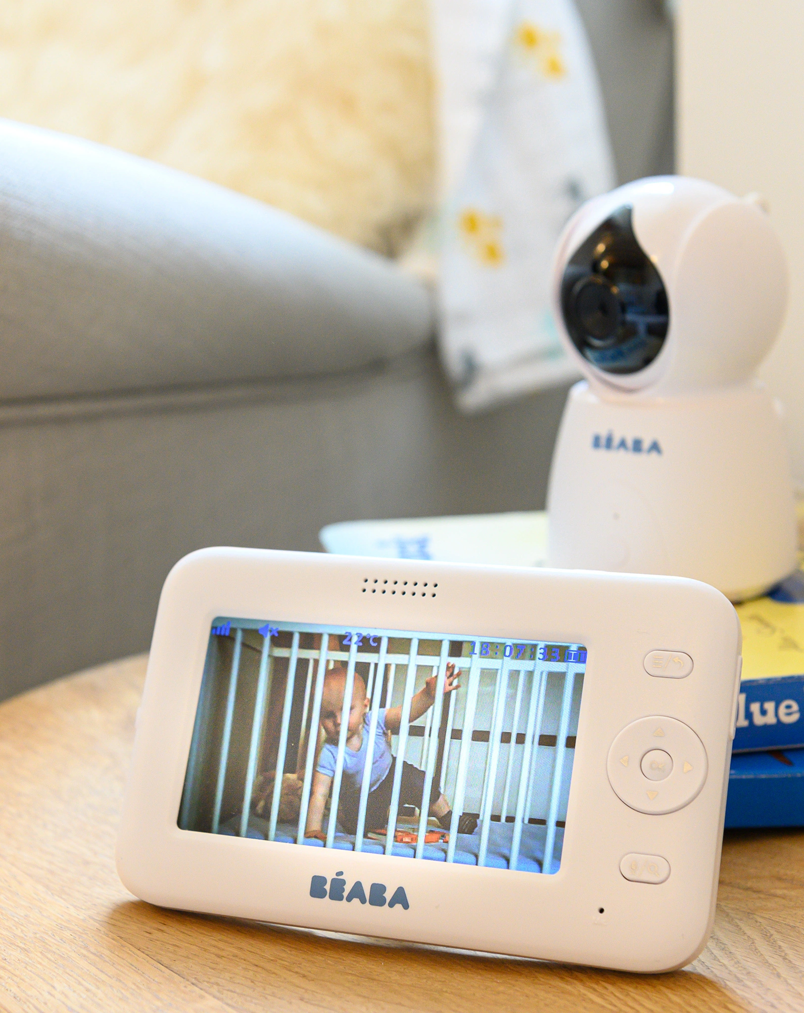 Babymonitor VIDEO ZEN + in weiß