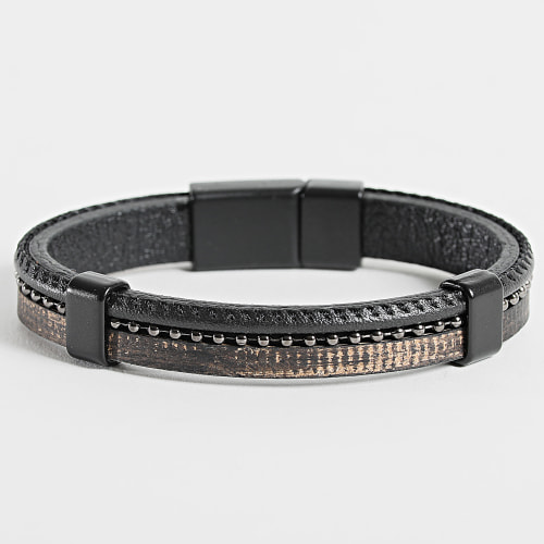 Bracelet Noir Marron