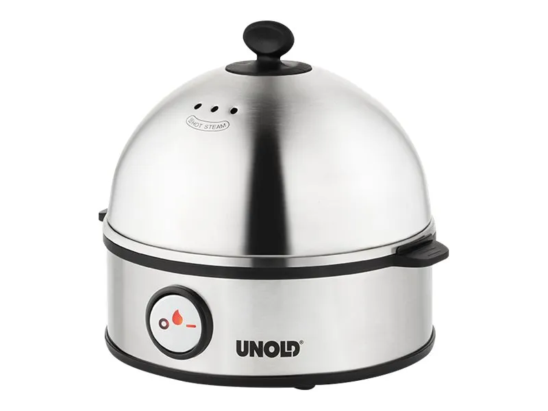 UNOLD 38626 Edel - Æggekoger - 360 W - rustfrit stål/sort