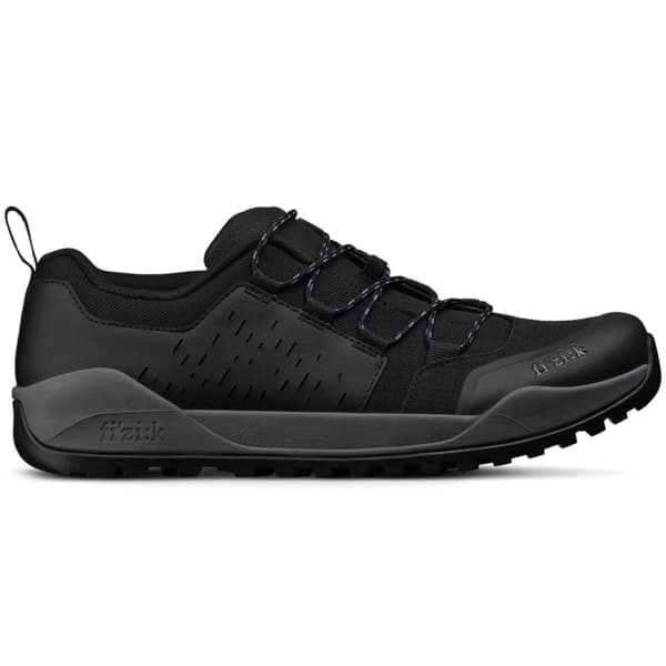 Chaussure VTT automatique FIZIK TERRA ERGOLACE X2 FLAT BLACK/BLACK