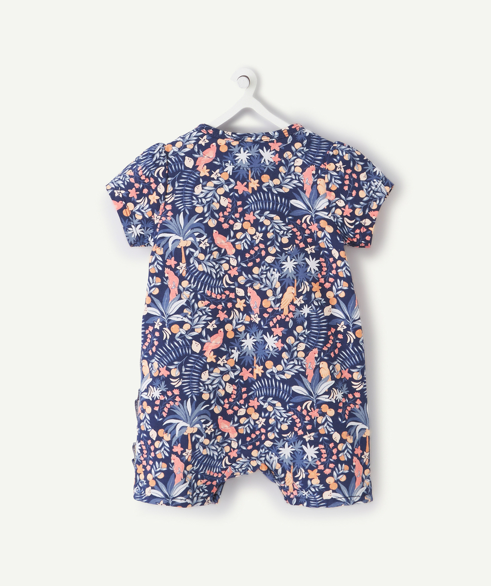 LE DORS BIEN SHORT IMPRIMÉ TROPICAL EN COTON BIOLOGIQUE