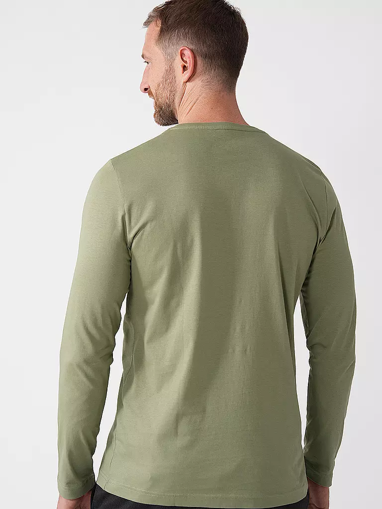 FYNCH HATTON Langarmshirt  olive