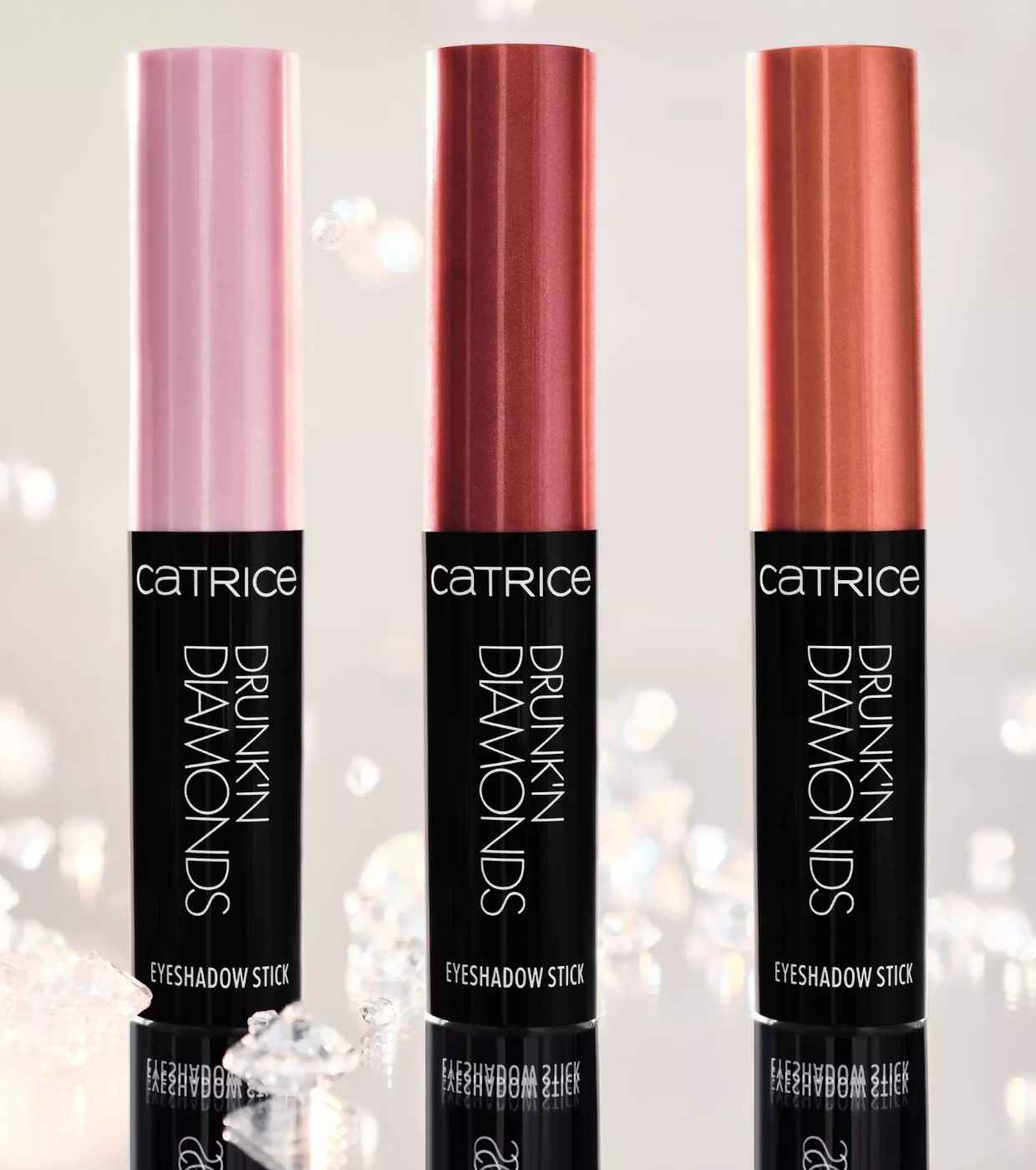 Catrice - Sombra em bastão Drunk'n Diamonds - 020: Pink Jelly Kiss