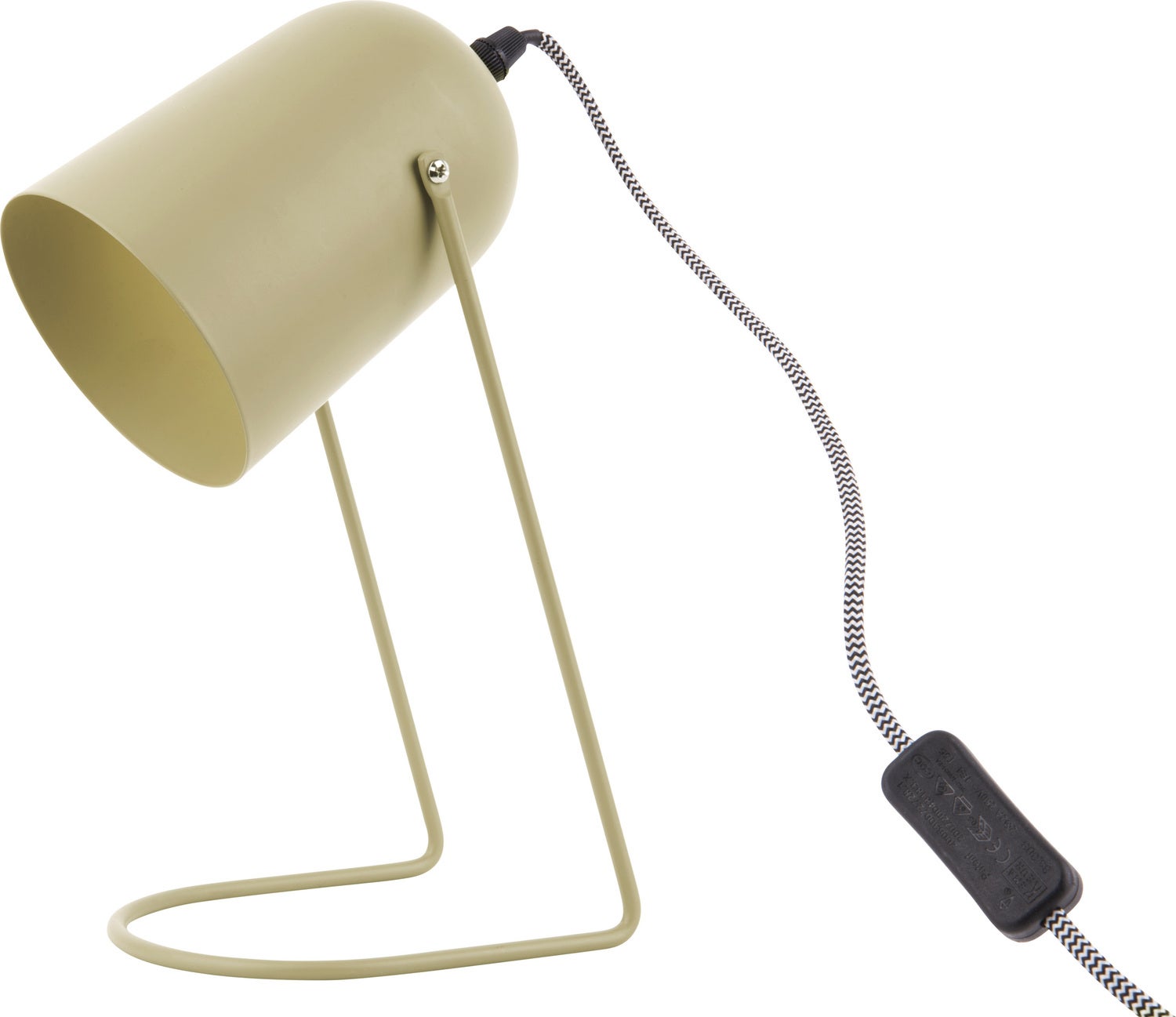PT Living tafellamp Enchant olijfgroen 18 x 14 x 30 cm