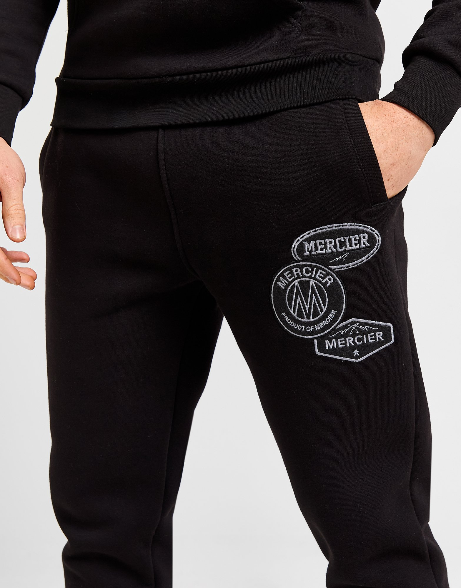 MERCIER Pantalon de jogging Mono Badge Homme