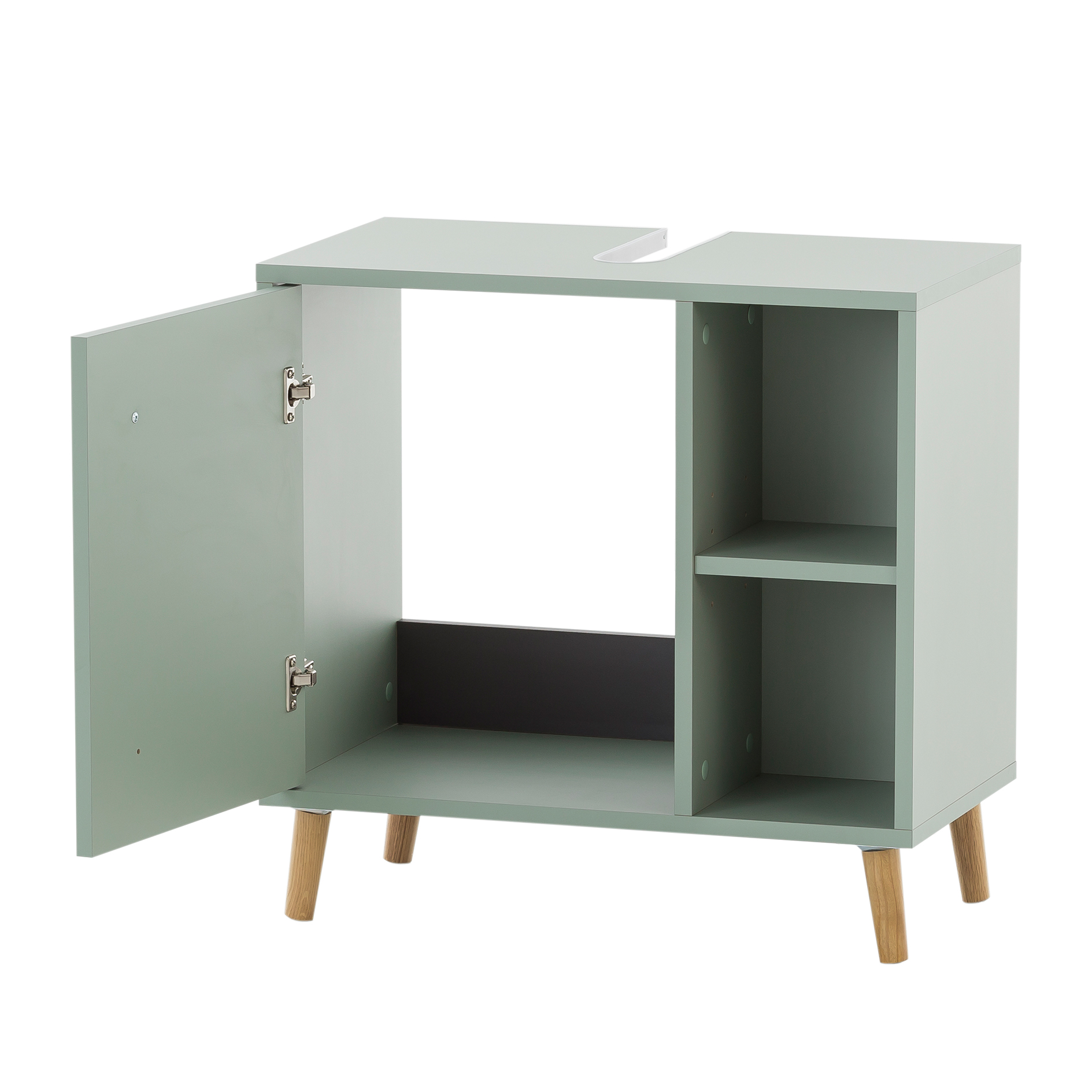 Waschbeckenunterschrank - pistazie - 60 cm