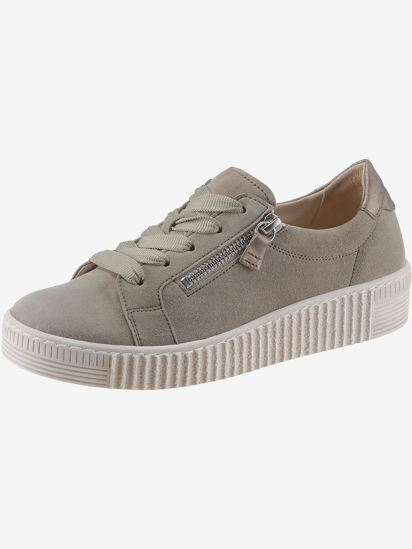 Baskets compensées sneakers compensées avec coupe gabor best fitting