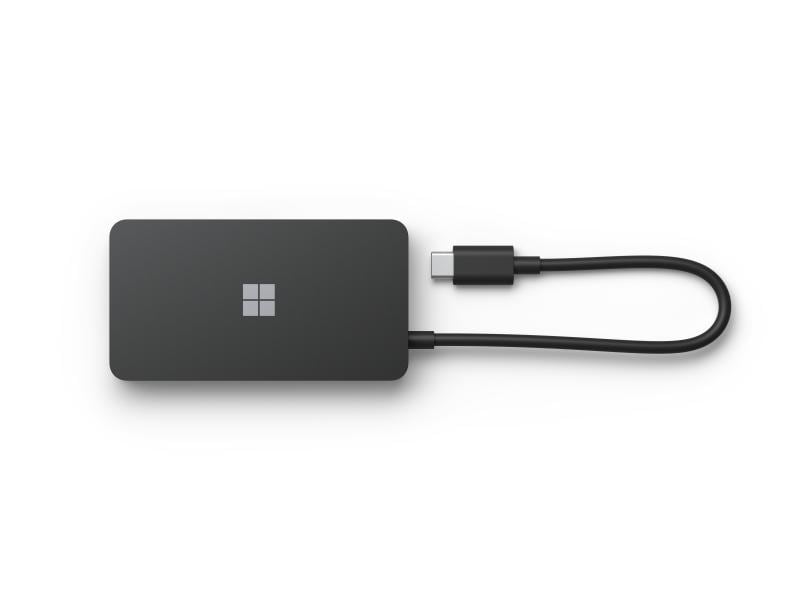 Microsoft Dockingstation USB-C Travel Hub Kompakte USB-C-Reisedockingstation