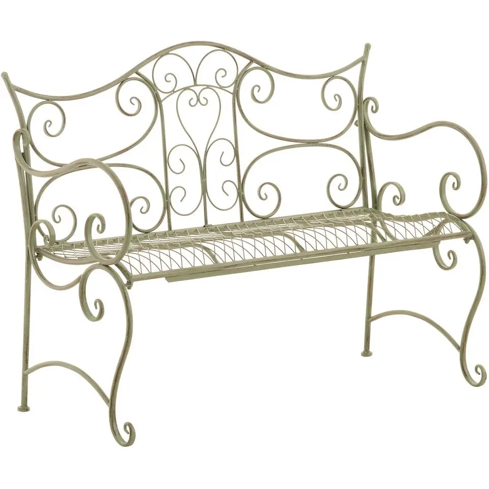 CLP Tuinbank Tara 113 cm - antiek/groen