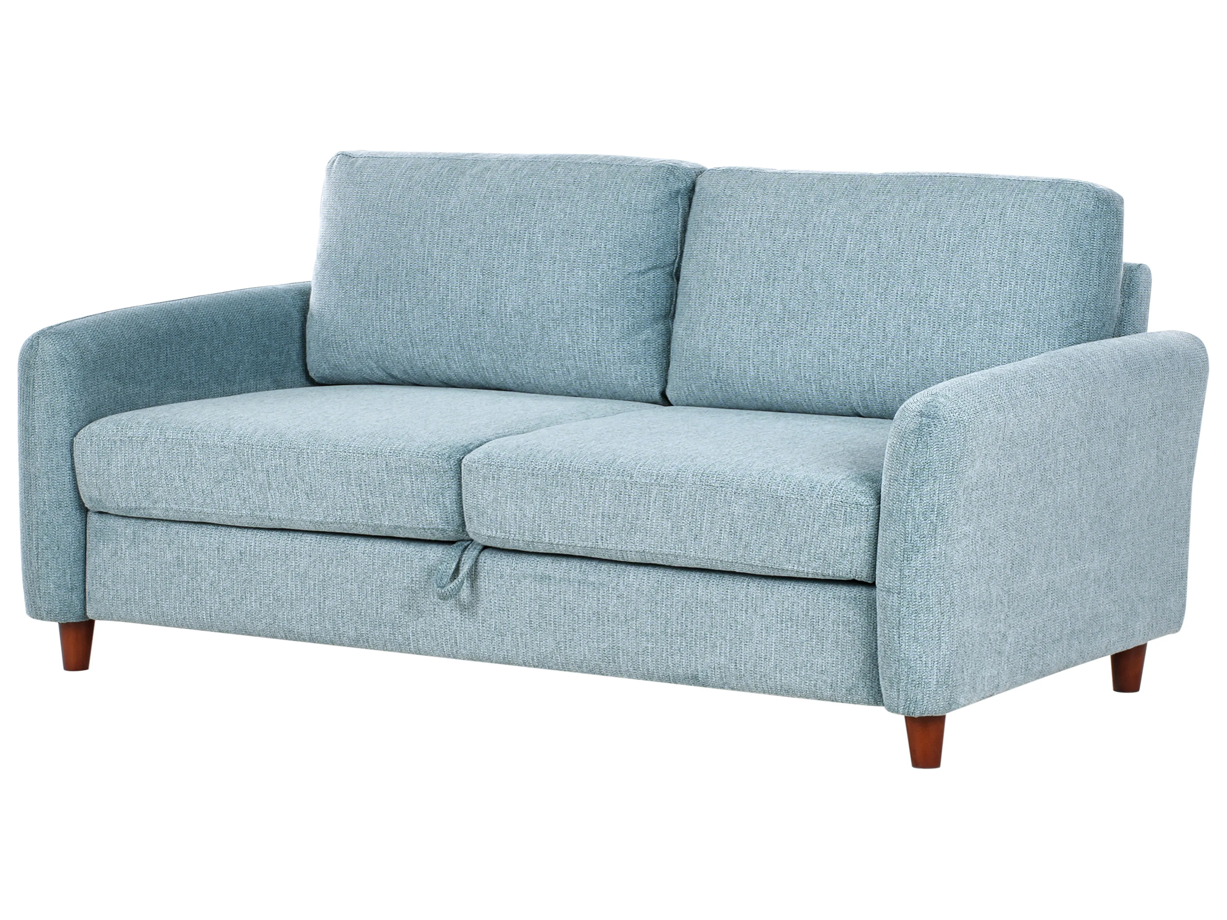 Bank 3-zits MARE Stof Blauw met opbergruimte