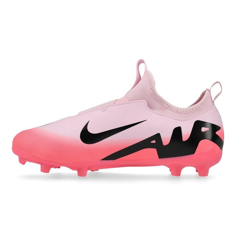Nike Air Zoom Mercurial Vapor 15 Academy MG Mad Brilliance - Rose/Noir Enfant