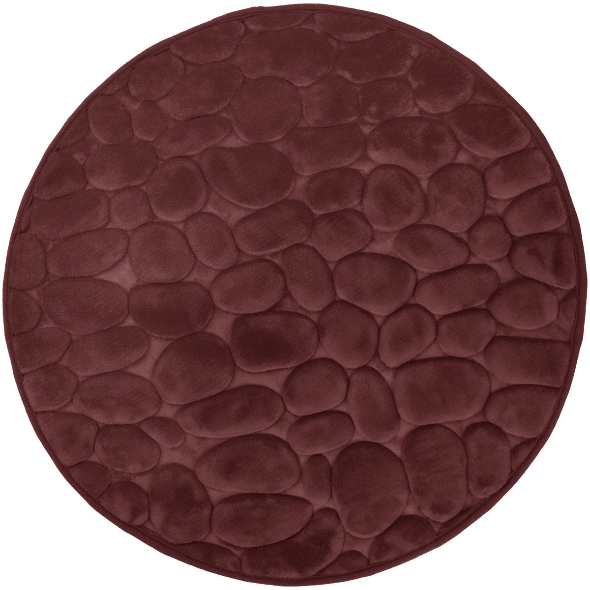 Comfortmat - Ronde badmat met traagschuim 60 cm