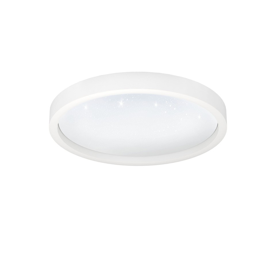 EGLO - Montemorelos-Z loftlampe hvid m/krystaleffekt Ø42 - RGB + TW - Zigbee, Bluetooth