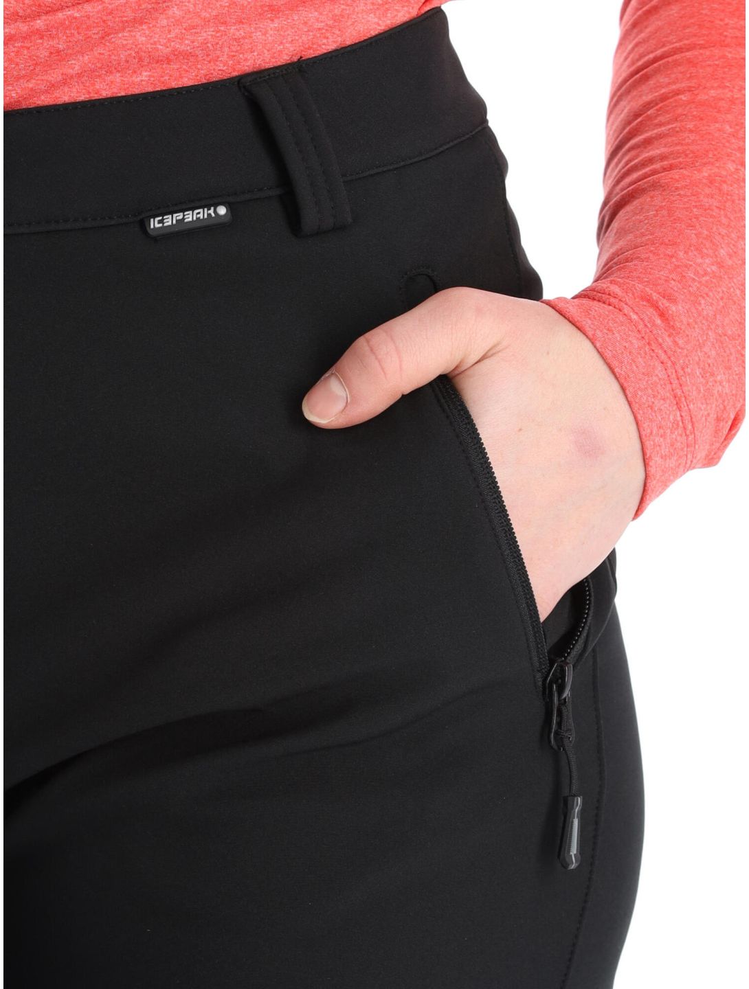 Frechen softshell skibroek dames  kort model