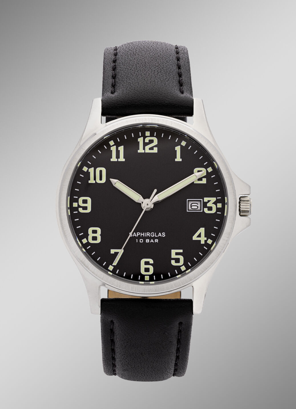 Beliebte Para-Quartz-Herrenuhr