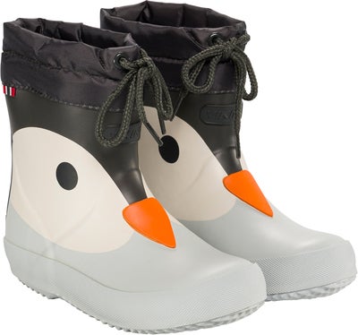 Viking Alv Indie Print Gummistøvler, Light Grey