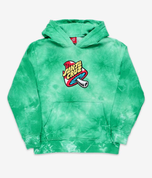 Santa Cruz Toadstool Dot Hoodie kids (jade tie dye)