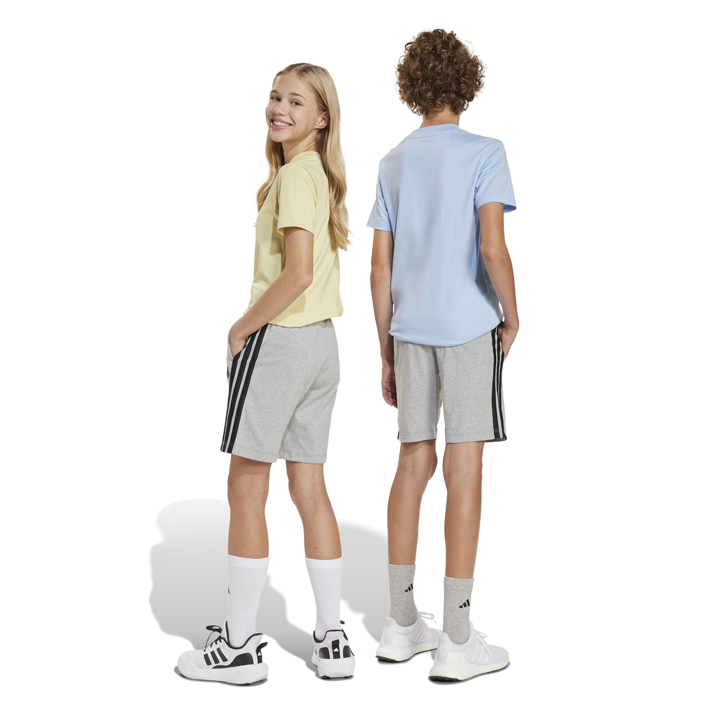 adidas Essentials Shorts Enfants - Gris