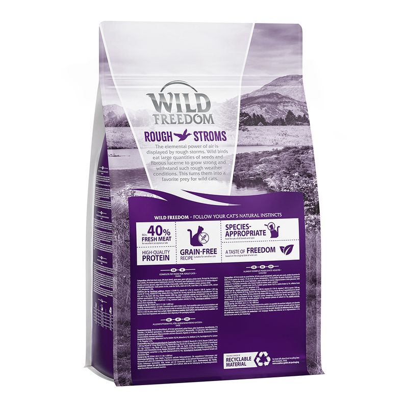 Wild Freedom Adult Rough Storms canard, sans céréales