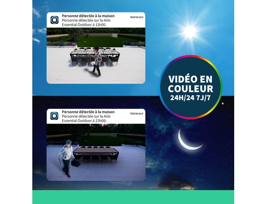 ARLO - Caméra de surveillance Pack de 2 caméras extérieures Essential2 2K