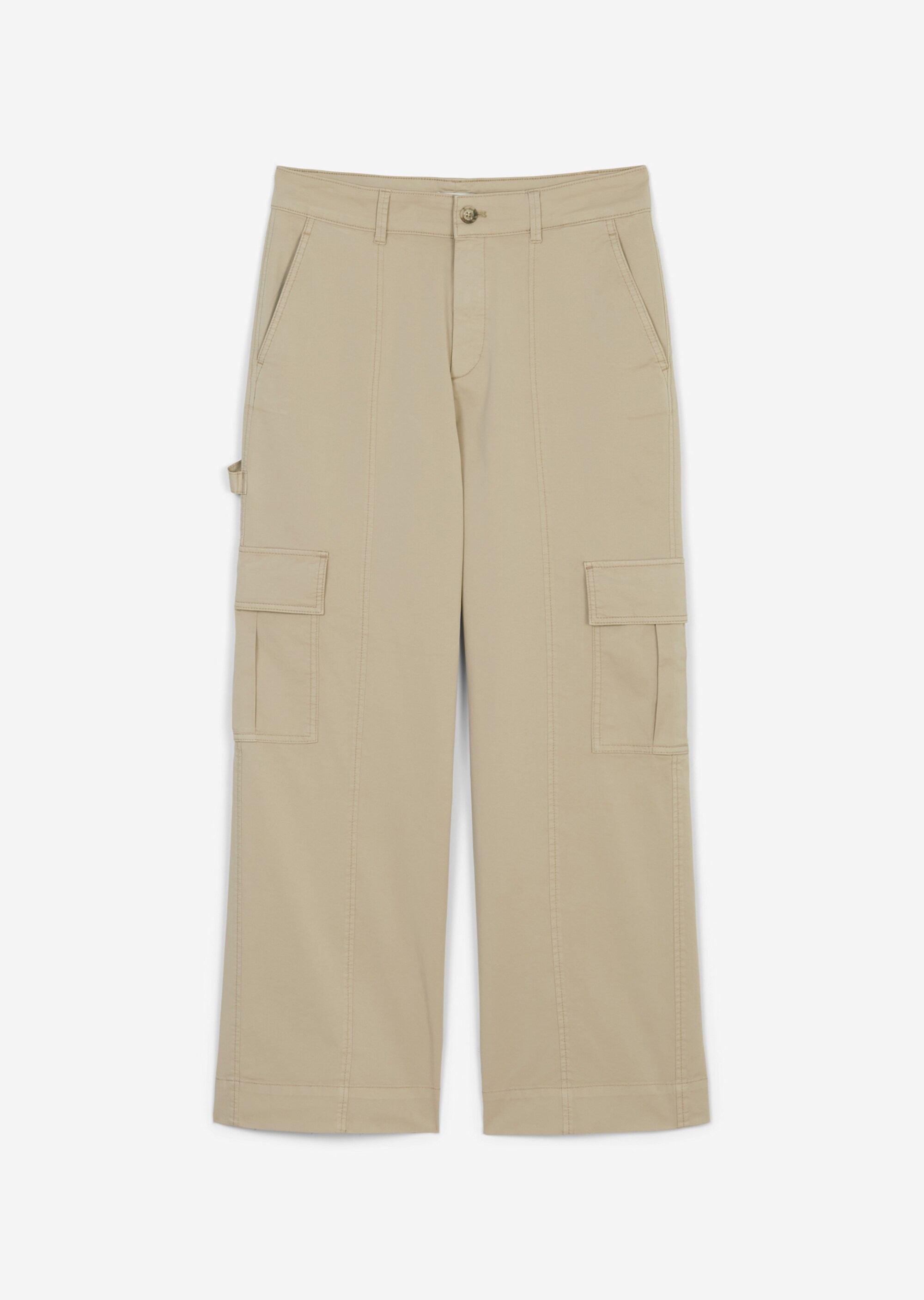 Cargopants looseaus Twill-Stretch