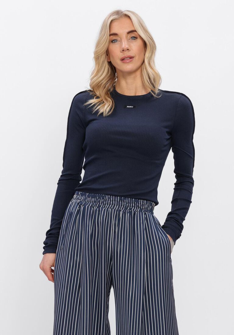 donkerblauwe johny tops & t-shirts sandy t shirt