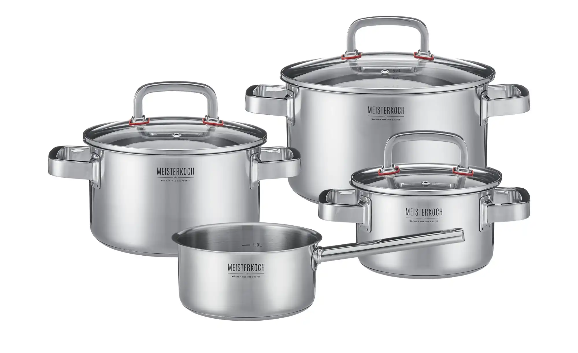 Meisterkoch Topfset 4-teilig FOCUS