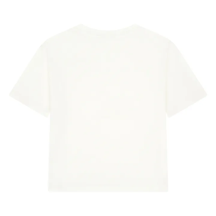 Hundred Pieces T-shirt Manches Courte Coton Bio | Ecru