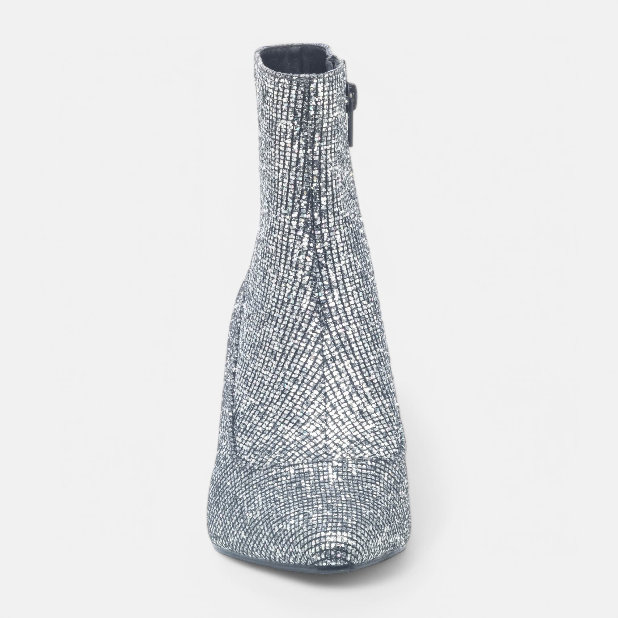 Bottines à talon Femme argent