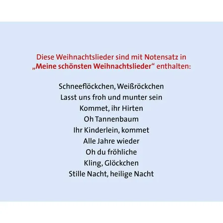 Ravensburger Meine schönsten Weihnachtslieder