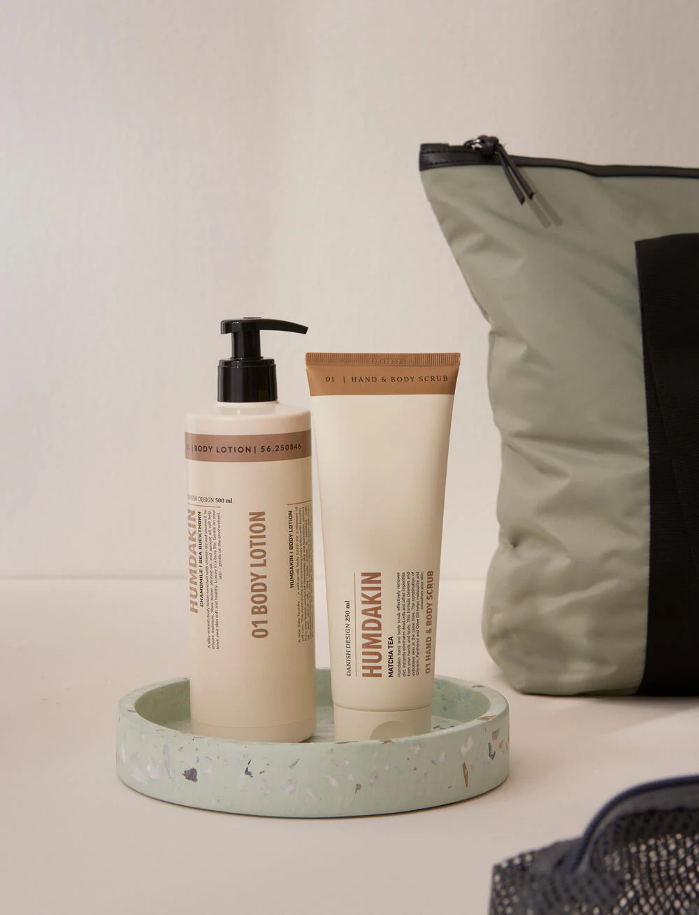 Humdakin  Body care kit m. bodylotion og bodyscrub