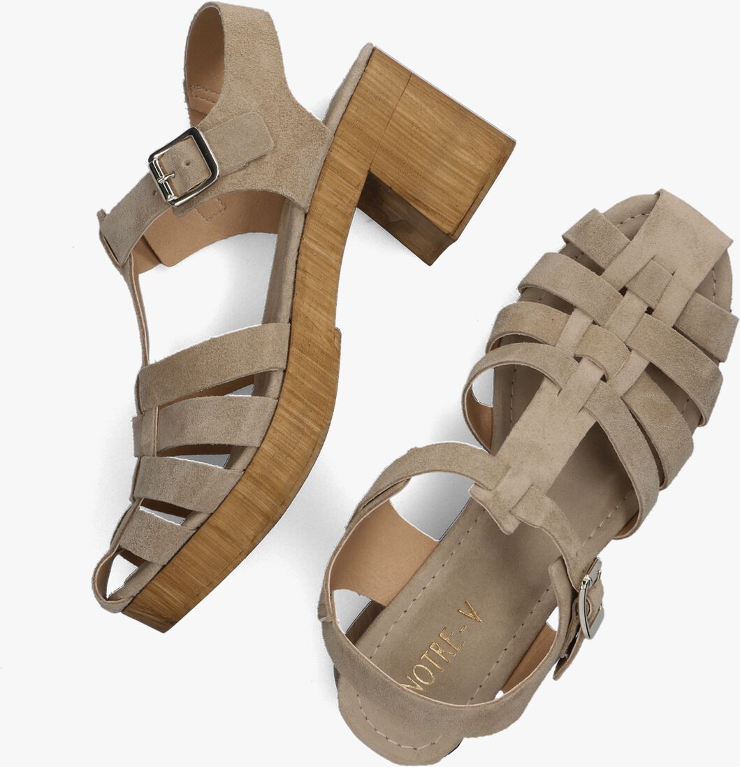NOTRE-V beige notre-v sandalen 7827