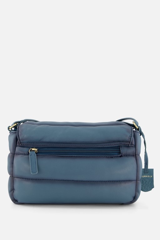 Burkely Drowsy Dani Satchel blauw Leer