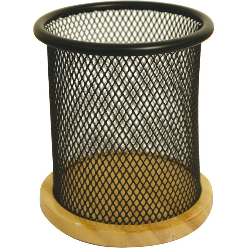 Pot à crayons Pierre-Henry métal/bois