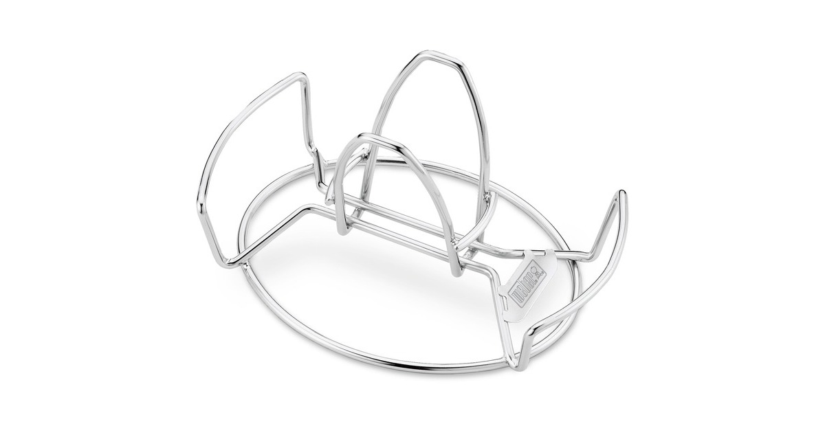 WeberGevogeltestomer gevogeltehouder  (Zilver)