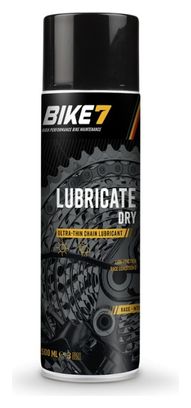 Lubrifiant Aérosol BIKE7 Lubricate Dry 500ml
