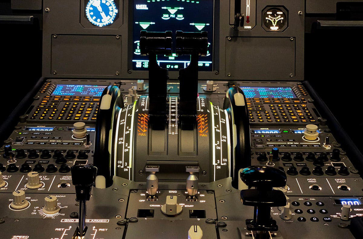 Flugsimulator A320 Oberhausen (30 Min.)