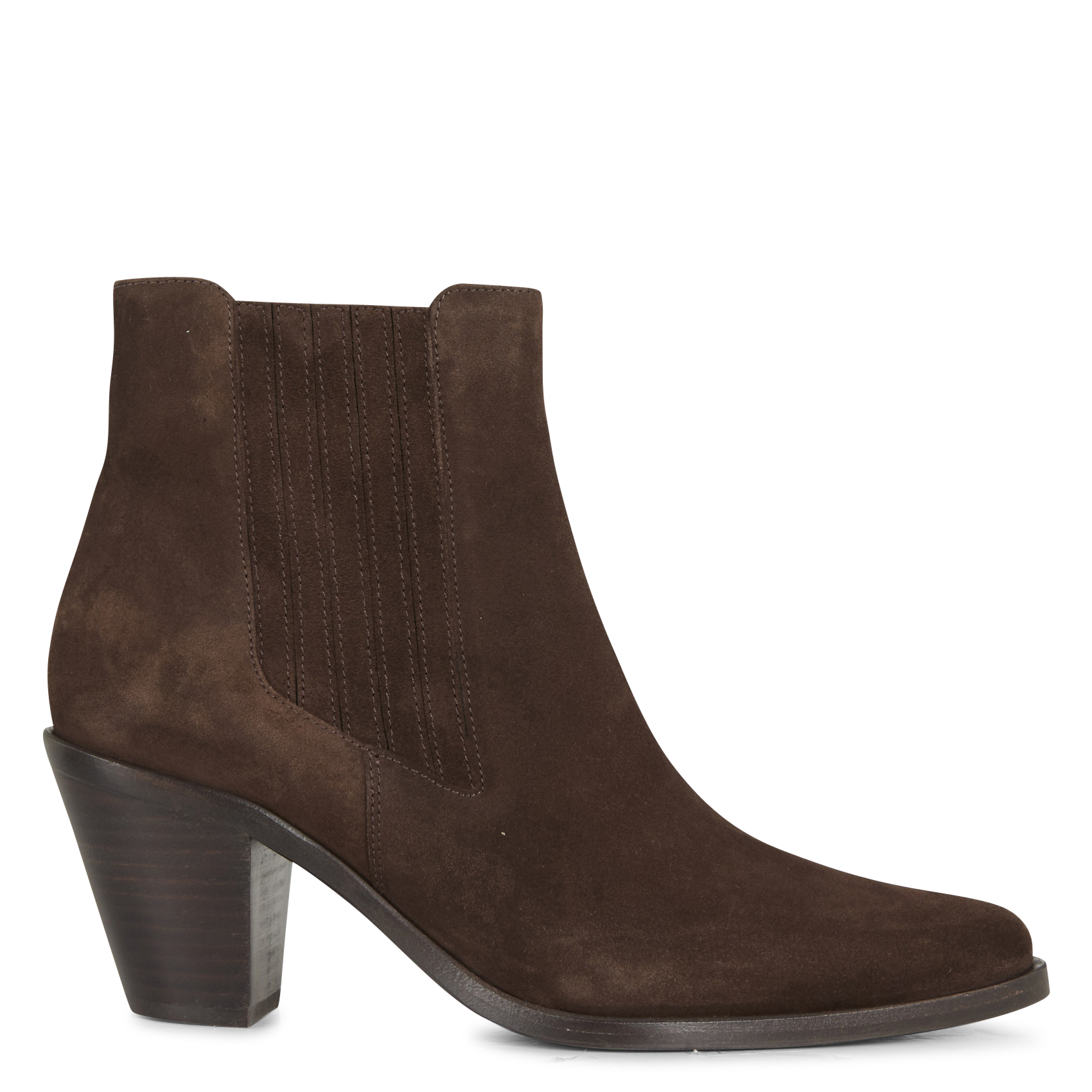 JANE 70 - Bottines Chelsea en cuir | Marron