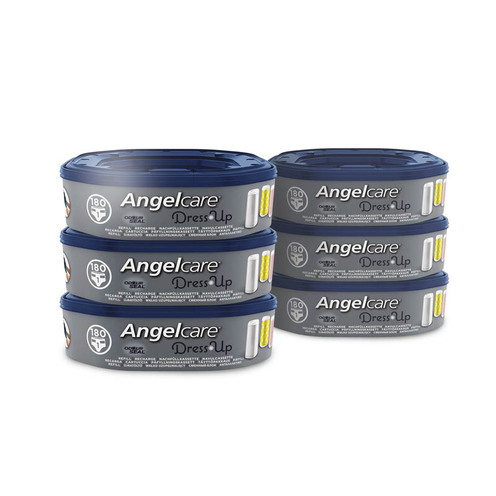 Lot de 6 recharges octogonales poubelle Dress Up - ANGELCARE