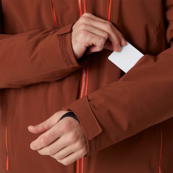 Veste de ski HELLY HANSEN ALPHA 4.0 JACKET IRON IRON OXIDE