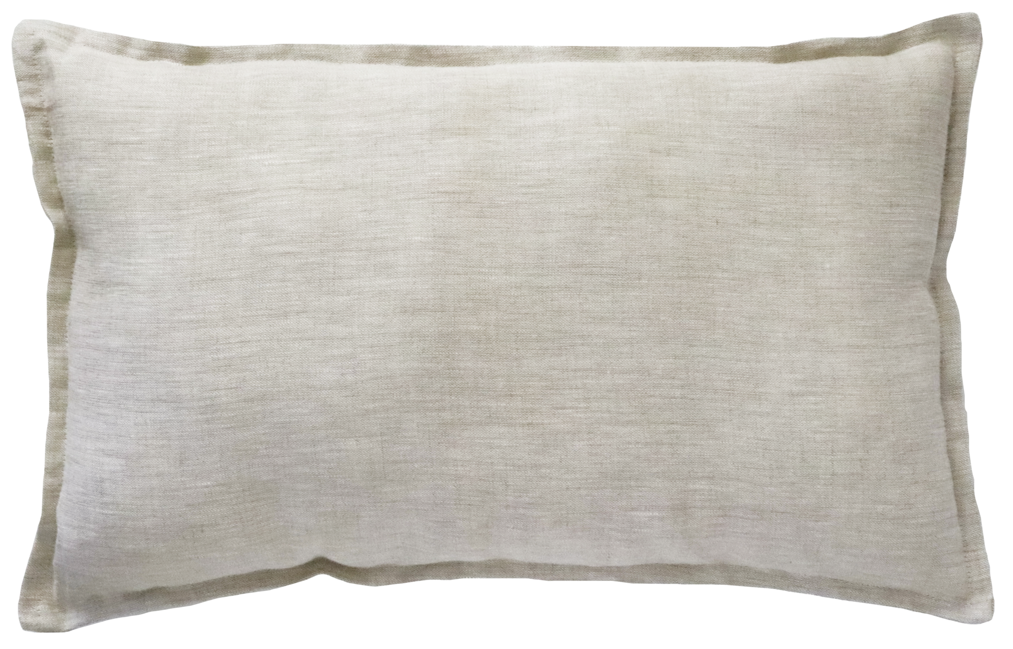 kussen grof linnen kiezel 58x37cm