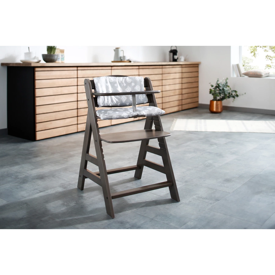 hauck Hochstuhlauflage Deluxe Teddy Grey