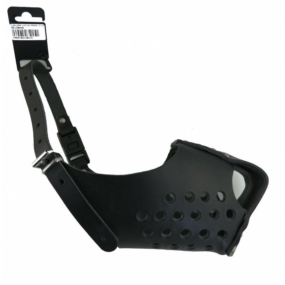 Muselière de frappe taille ii couleur noir pour chien