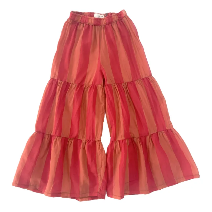 Longlivethequeen Pantalon Lolita Rayé | Rouge