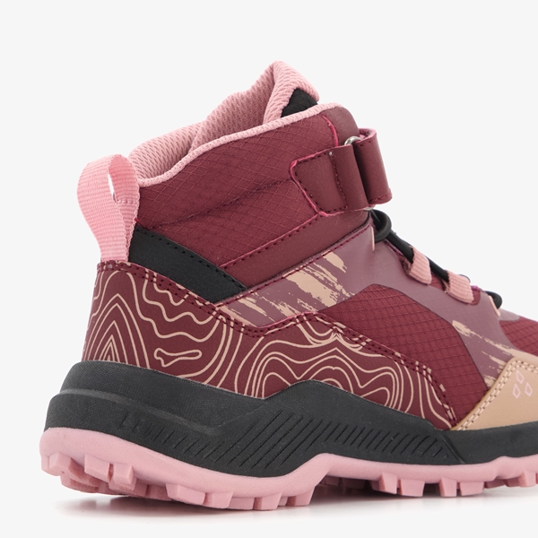 Blue Box hoge meisjes sneakers paars
