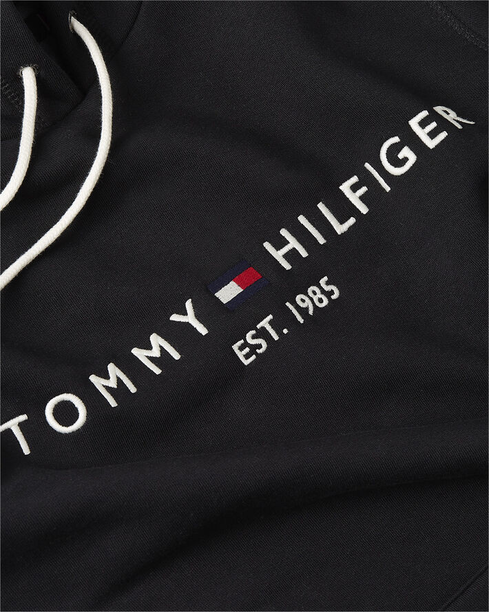 Tommy Hilfiger CORE TOMMY LOGO HOODY Jet black