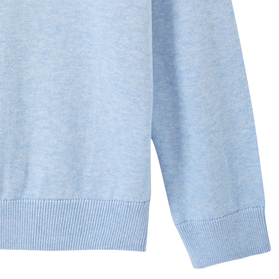 Yigga Jungen Pullover aus Feinstrick hellblau