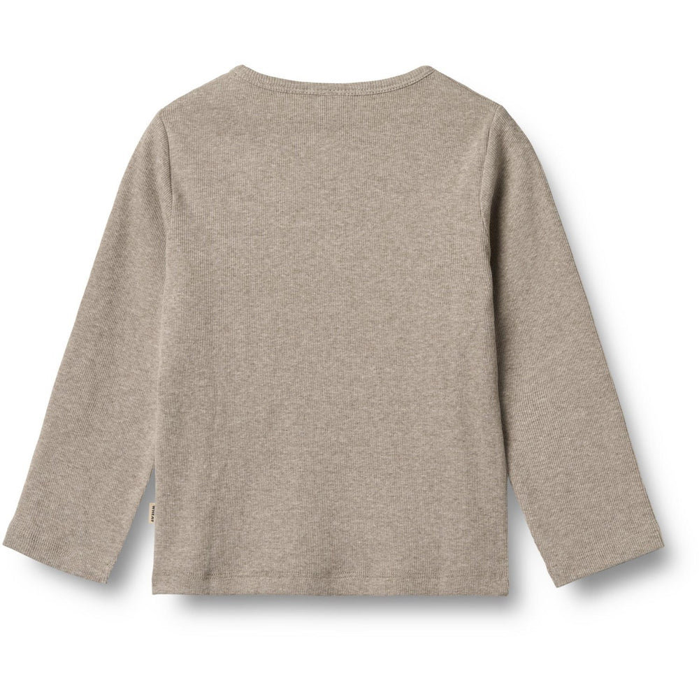 Køb Wheat Gravel Melange Bluse Milo
